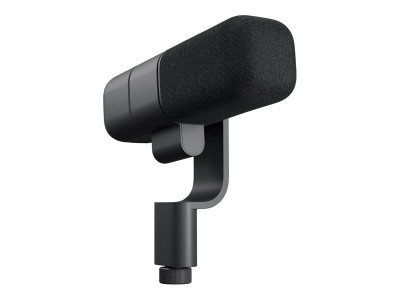 Logitech : YETI STACTDYNAM XLR BROADCAST MIC CLEARAMP-BLACK - WW-9006
