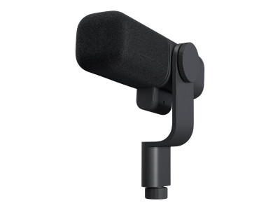 Logitech : YETI STACTDYNAM XLR BROADCAST MIC CLEARAMP-BLACK - WW-9006