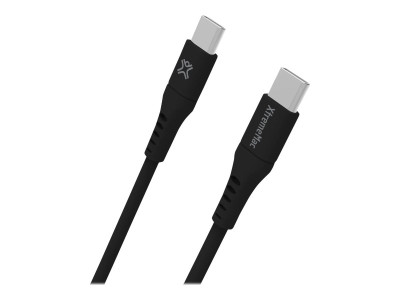 MCL Samar : XTREMEMAC cable USB-C MALE MALE - 1.5M - NOIR