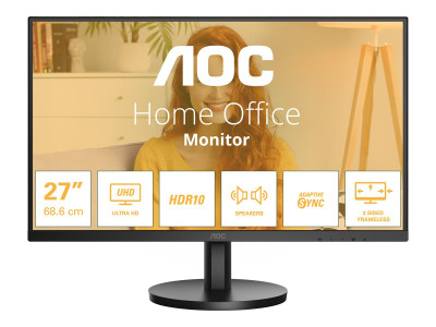 AOC : U27B3A 27IN IPS 4K 300CD/2HDMI/DP