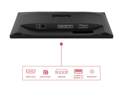 AOC : U27E3UF 27IN IPS 4K 350CD/2HDMI/DP/4USB/HAS