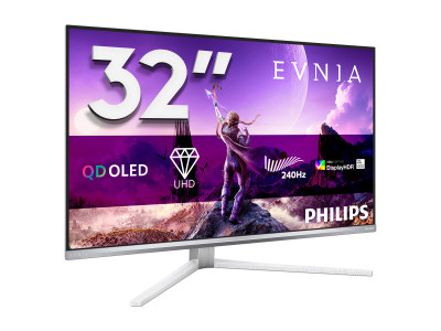 Philips : 32M2N8900 31.5IN QD-OLED 4K 240HZ/1000CD/2HDMI/USB/USB-C/HAS