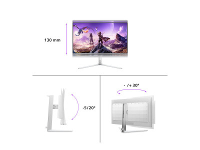 Philips : 32M2N8900 31.5IN QD-OLED 4K 240HZ/1000CD/2HDMI/USB/USB-C/HAS