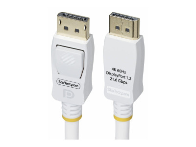 Startech : CABLE DISPLAYPORT 1.2 1.8M CERTIFIE VESA 4K 60HZ 21.6GBPS