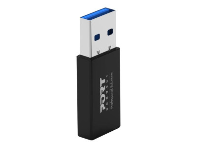 Port Design : CONVERTER USB TYPE C TO USB A - TWIN pack retail