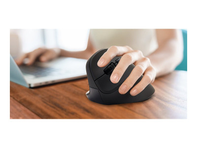 V7 : WIRELESS LEFT HAND ERGO MOUSE 2.4GHZ VERTICAL COMFORT