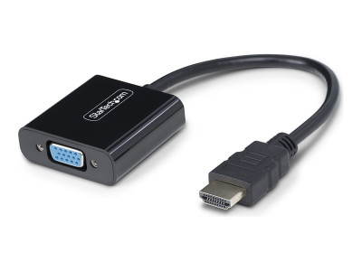 Startech : ADAPTATEUR HDMI VERS VGA CONV ERTISSEUR VIDEO ACTIF pour PC