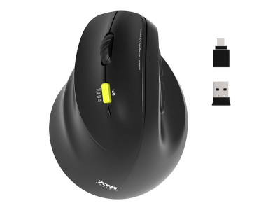 Port Design : MOUSE ERGONOMIC RECHARGEABLE BLUETOOTH LEFT HAND