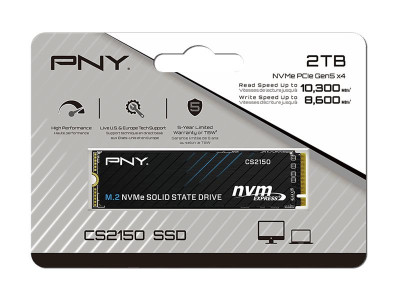 PNY : CS2150 M.2 NVME GEN5 X4 SSD 2TB