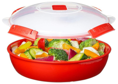 Sistema Boîte pour micro-ondes MICROWAVE, 1,29 l, rouge