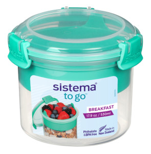 Sistema Boîte à petit déjeuner BREAKFAST TO GO, vert menthe