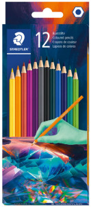 STAEDTLER Crayon de couleur Edition 1, étui en carton de 12
