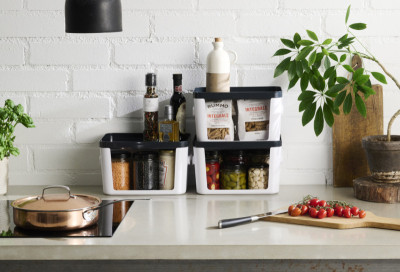 smartstore Boîte de rangement COMPACT SQUARE L, blanc