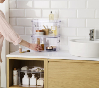 smartstore Boîte de rangement COMPACT ACCESS, blanc