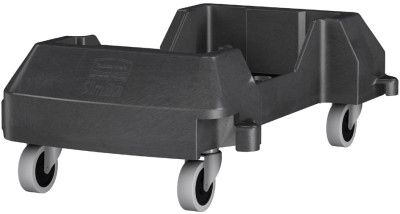 Rubbermaid Couvercle avec charnière Slim Jim, noir