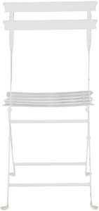 PAPERFLOW Outdoor-Klappstuhl EDEN, 2er Set, schwarz