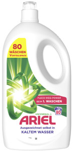 ARIEL Lessive liquide Universal+, 0,9 litre, 20 lavages
