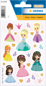 HERMA Sticker MAGIC Feen, Folie beglimmert