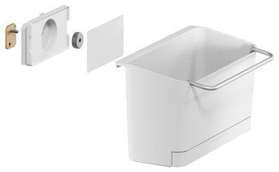 tesa KITCHEN Rangement pour évier, blanc