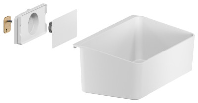 tesa KITCHEN Boîte de rangement, blanc