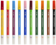 EBERHARD FABER Feutre magique double COLORI, étui de 10