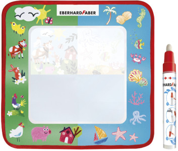EBERHARD FABER Tapis de coloriage AQUA FUN, 320 x 320 mm