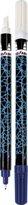 EBERHARD FABER Tintenlöscher, neonblau/schwarz, 2er Blister