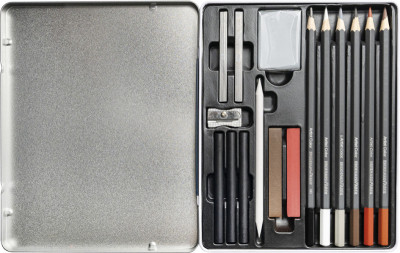 EBERHARD FABER Kit de dessin Artist Color, 16 pièces