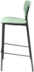 Tabourets de bar PAPERFLOW SOHO, lot de 2, bleu Tabourets de bar PAPERFLOW SOHO, lot de 2, bleu