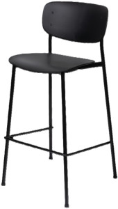 Tabourets de bar PAPERFLOW SOHO, lot de 2, vert