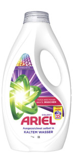ARIEL Lessive liquide Color+, 1,125 litres, 25 lavages
