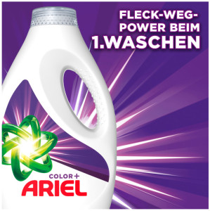 ARIEL Lessive liquide Color+, 1,125 litres, 25 lavages