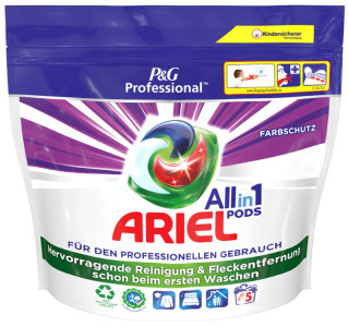 ARIEL PROFESSIONAL Lessive All-in-1 Pods Color, 100 lavages