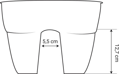 EDA Pot pour balustrade 