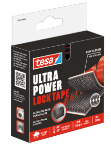 tesa Ruban auto-agrippant Ultra Power Lock Tape, 25 mm x 1 m