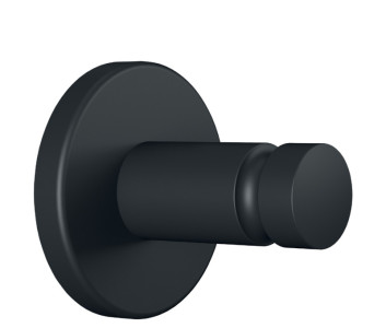 tesa Support de serviette de toilette MOON BLACK, noir