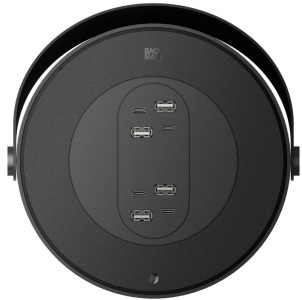 BACHMANN Mobiles USB-Ladegerät MOV:E, weiß/schwarz