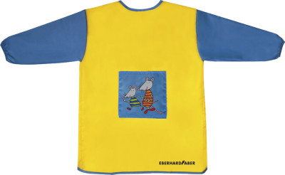 EBERHARD FABER Malschürze Mini Kids, gelb/blau