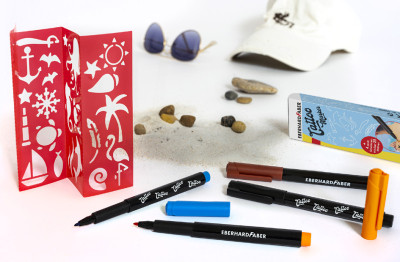 EBERHARD FABER Kit crayon de tatouage Beach, carton de 4