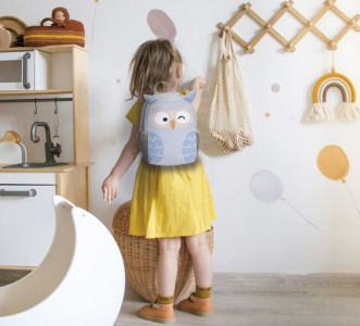 EBERHARD FABER Kinderrucksack Mini Kids Eule