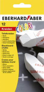 EBERHARD FABER Craie pour tableau noir COLORI, assorti