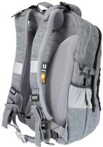 EBERHARD FABER Schulrucksack X-Style, grau/pastellrosa