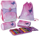 EBERHARD FABER Schulranzen-Set EFAlino Schmetterling II