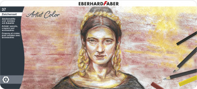 EBERHARD FABER Kit de dessin Artist Color, 37 pièces