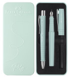 Coffret d'instruments d'écriture FABER-CASTELL POLY BALL/PEN, noir