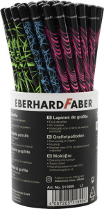 EBERHARD FABER Crayon de papier FLUO, HB, pot de 72