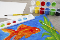 EBERHARD FABER Schulmalfarbe EFA Color, 6er Etui, 6 x 25 ml