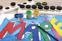 EBERHARD FABER Malfertige Deckfarbe EFA Color, 13er Set EBERHARD FABER Malfertige Deckfarbe EFA Color, 13er Set