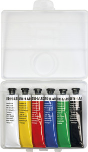 EBERHARD FABER Temperafarbe Artist Color, 6er Etui