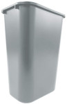 Rubbermaid Corbeille à papier, 39 litres, PE, bleu